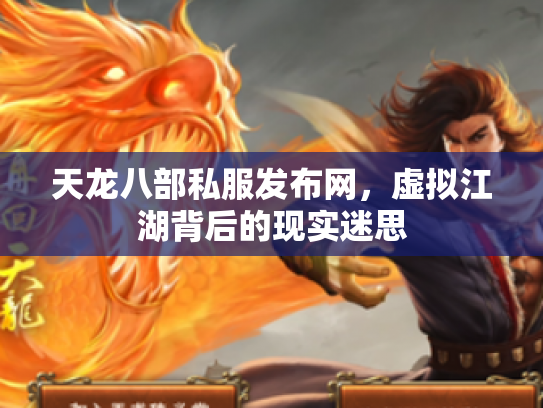天龙八部私服发布网，虚拟江湖背后的现实迷思