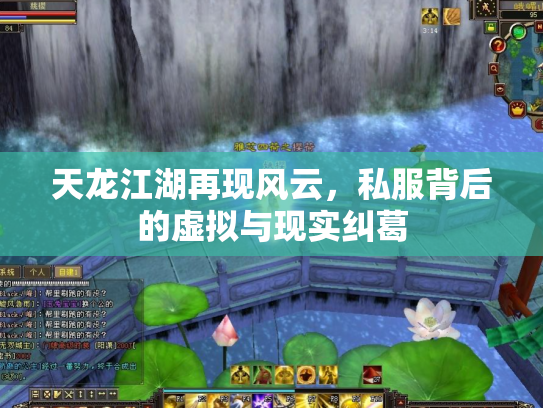 天龙江湖再现风云，私服背后的虚拟与现实纠葛