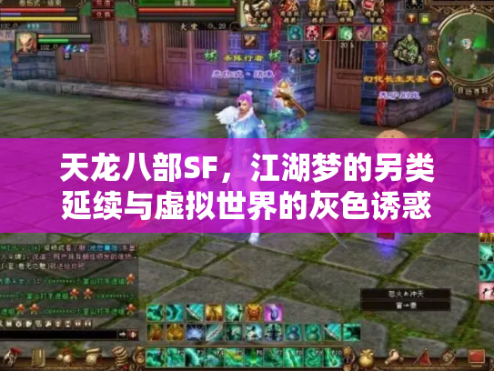 天龙八部SF，江湖梦的另类延续与虚拟世界的灰色诱惑