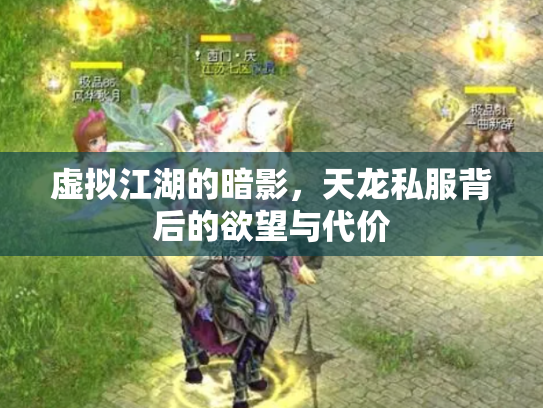 虚拟江湖的暗影，天龙私服背后的欲望与代价