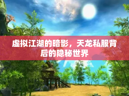 虚拟江湖的暗影，天龙私服背后的隐秘世界