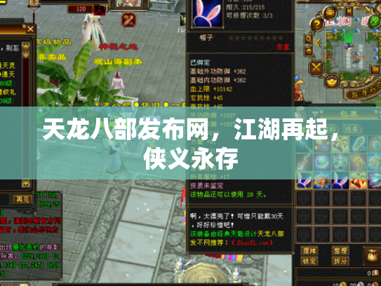 天龙八部发布网，江湖再起，侠义永存