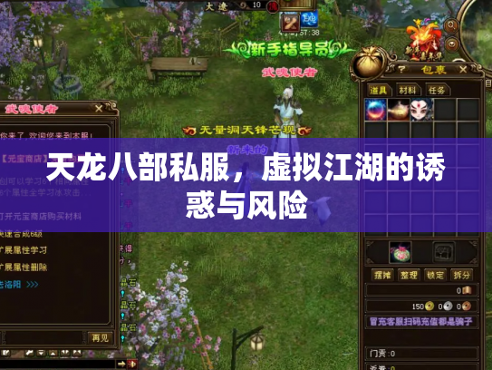 天龙八部私服，虚拟江湖的诱惑与风险