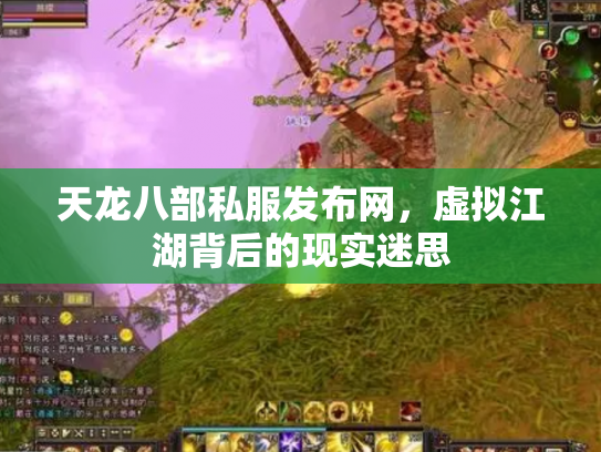 天龙八部私服发布网，虚拟江湖背后的现实迷思