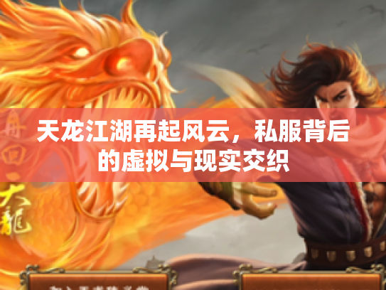 天龙江湖再起风云，私服背后的虚拟与现实交织