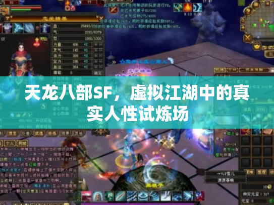 天龙八部SF，虚拟江湖中的真实人性试炼场