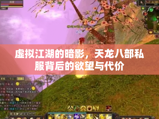 虚拟江湖的暗影，天龙八部私服背后的欲望与代价