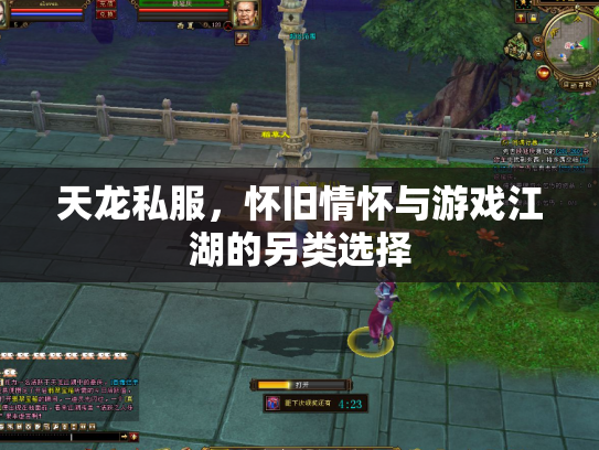 天龙私服，怀旧情怀与游戏江湖的另类选择