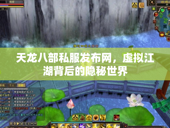 天龙八部私服发布网，虚拟江湖背后的隐秘世界