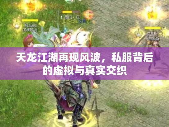 天龙江湖再现风波，私服背后的虚拟与真实交织