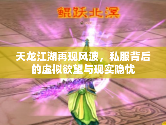 天龙江湖再现风波，私服背后的虚拟欲望与现实隐忧