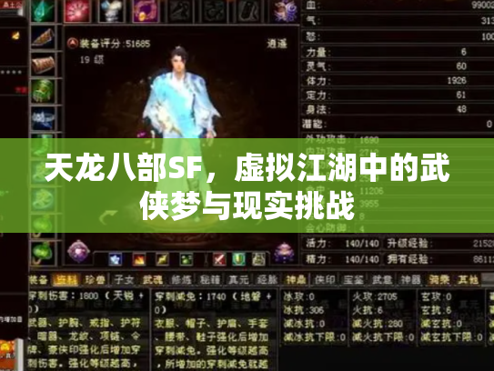 天龙八部SF，虚拟江湖中的武侠梦与现实挑战