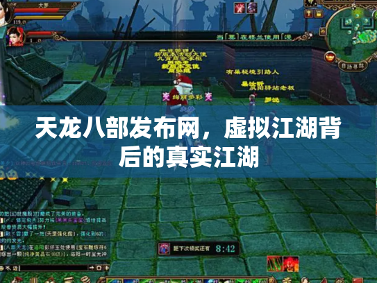 天龙八部发布网，虚拟江湖背后的真实江湖