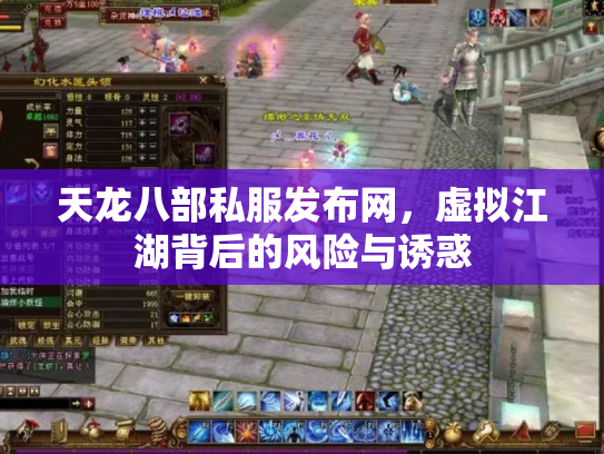 天龙八部私服发布网，虚拟江湖背后的风险与诱惑