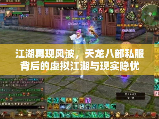 江湖再现风波，天龙八部私服背后的虚拟江湖与现实隐忧