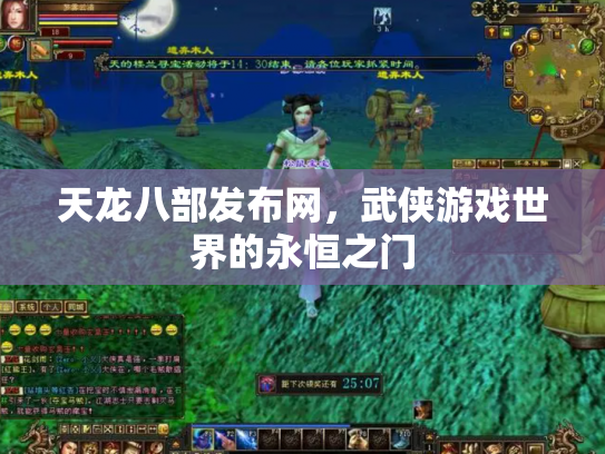 天龙八部发布网，武侠游戏世界的永恒之门