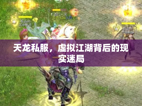 天龙私服，虚拟江湖背后的现实迷局