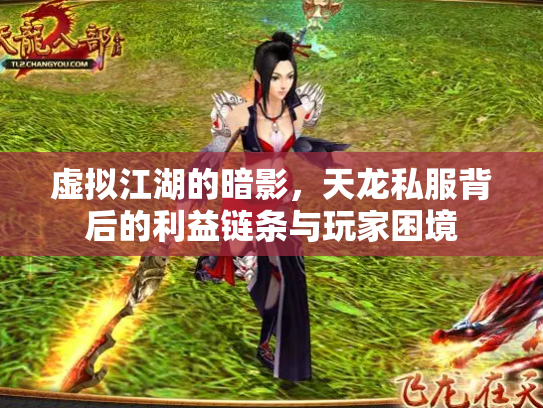虚拟江湖的暗影，天龙私服背后的利益链条与玩家困境