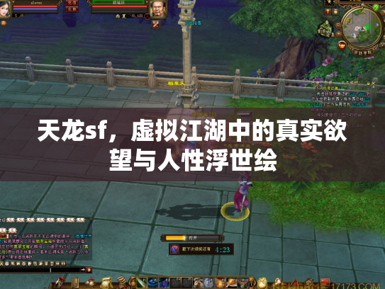 天龙sf，虚拟江湖中的真实欲望与人性浮世绘