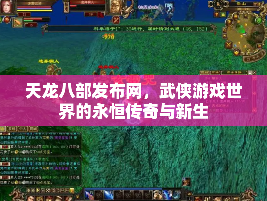 天龙八部发布网，武侠游戏世界的永恒传奇与新生