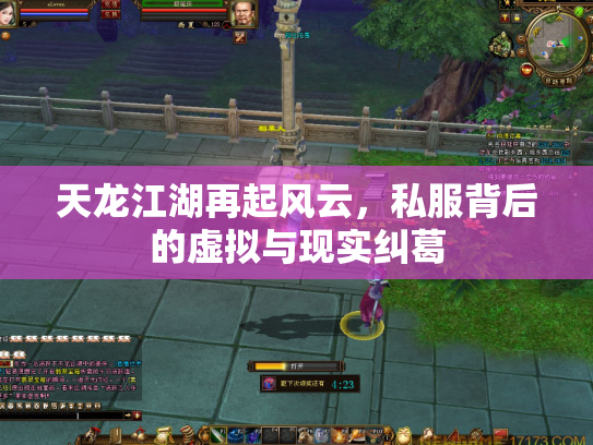 天龙江湖再起风云，私服背后的虚拟与现实纠葛