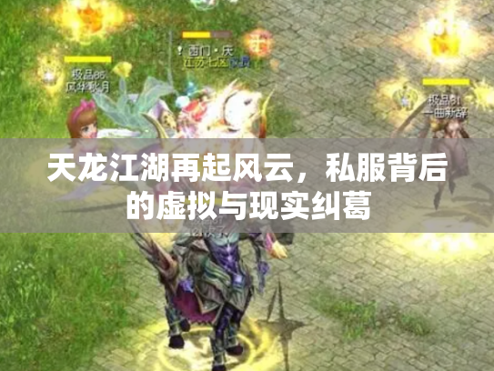天龙江湖再起风云，私服背后的虚拟与现实纠葛
