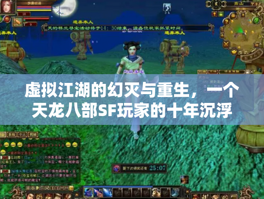 虚拟江湖的幻灭与重生，一个天龙八部SF玩家的十年沉浮