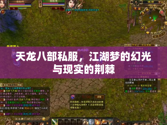 天龙八部私服，江湖梦的幻光与现实的荆棘