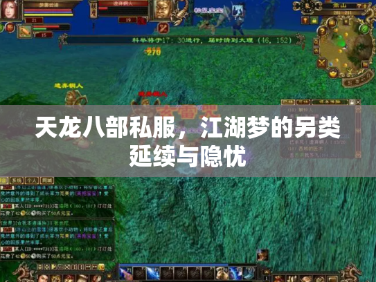 天龙八部私服，江湖梦的另类延续与隐忧