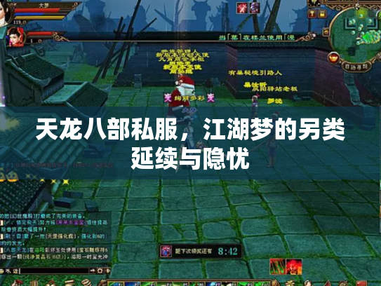天龙八部私服，江湖梦的另类延续与隐忧