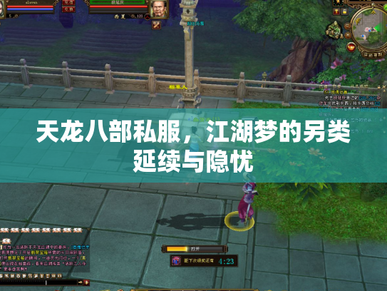 天龙八部私服，江湖梦的另类延续与隐忧