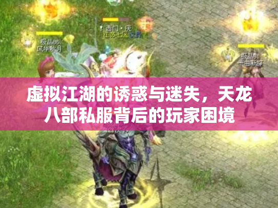 虚拟江湖的诱惑与迷失，天龙八部私服背后的玩家困境