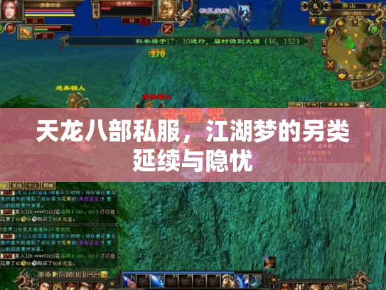 天龙八部私服，江湖梦的另类延续与隐忧