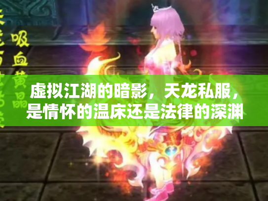 虚拟江湖的暗影，天龙私服，是情怀的温床还是法律的深渊？