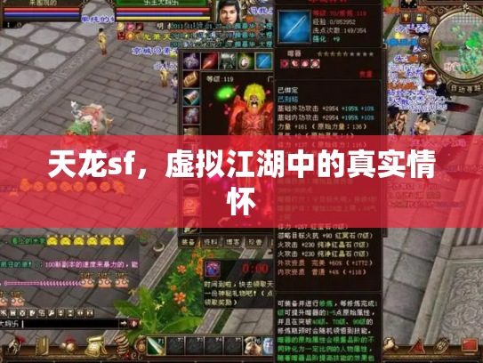 天龙sf，虚拟江湖中的真实情怀