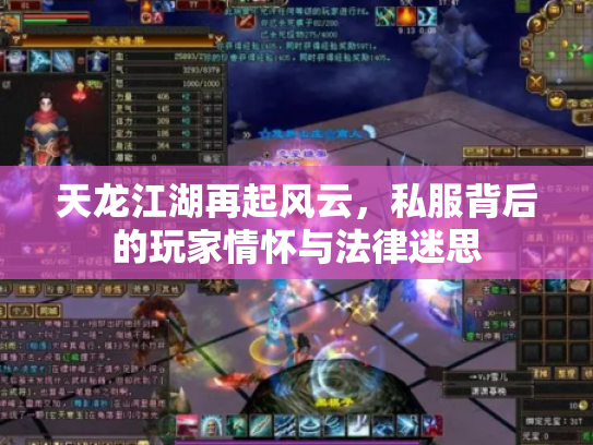 天龙江湖再起风云，私服背后的玩家情怀与法律迷思