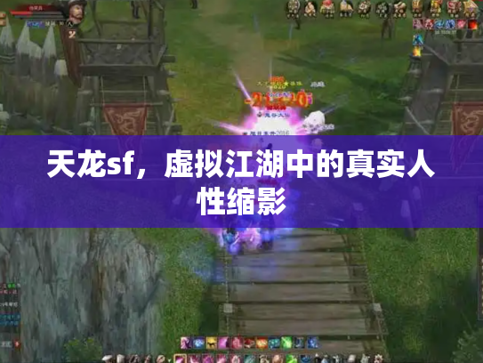 天龙sf，虚拟江湖中的真实人性缩影