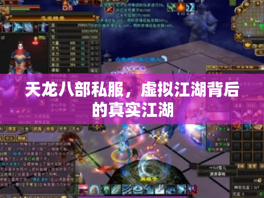 天龙八部私服，虚拟江湖背后的真实江湖