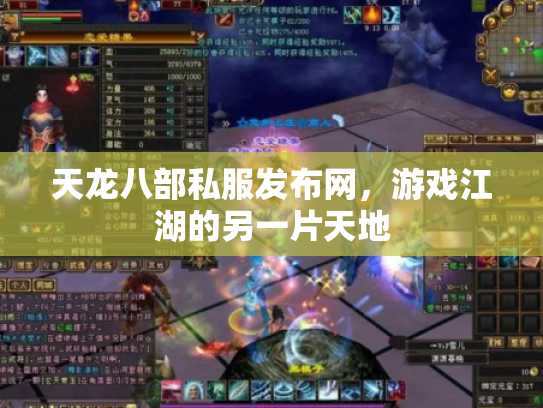 天龙八部私服发布网，游戏江湖的另一片天地