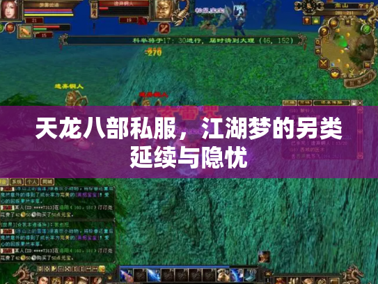 天龙八部私服，江湖梦的另类延续与隐忧