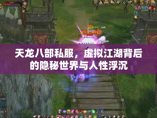 天龙八部私服，虚拟江湖背后的隐秘世界与人性浮沉