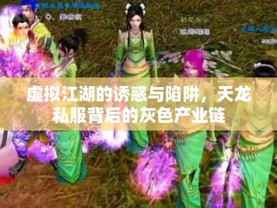 虚拟江湖的诱惑与陷阱，天龙私服背后的灰色产业链