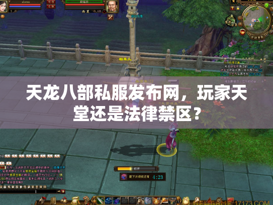 天龙八部私服发布网，玩家天堂还是法律禁区？