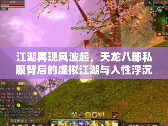 江湖再现风波起，天龙八部私服背后的虚拟江湖与人性浮沉
