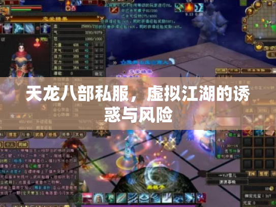 天龙八部私服，虚拟江湖的诱惑与风险