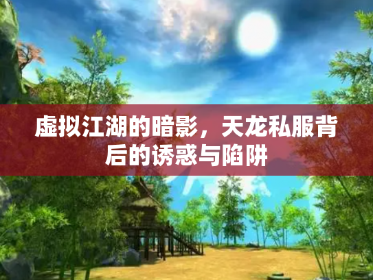 虚拟江湖的暗影，天龙私服背后的诱惑与陷阱