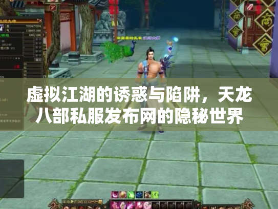 虚拟江湖的诱惑与陷阱，天龙八部私服发布网的隐秘世界