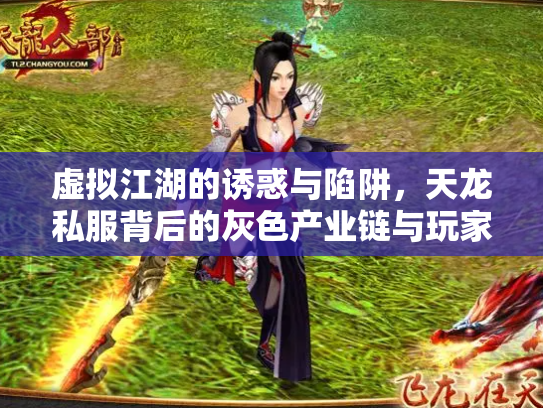 虚拟江湖的诱惑与陷阱，天龙私服背后的灰色产业链与玩家困境