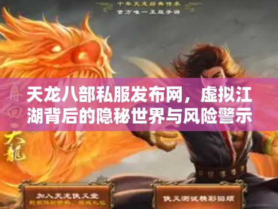 天龙八部私服发布网，虚拟江湖背后的隐秘世界与风险警示