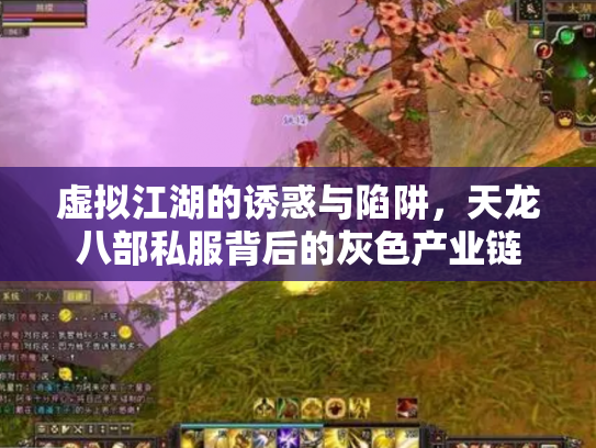 虚拟江湖的诱惑与陷阱，天龙八部私服背后的灰色产业链